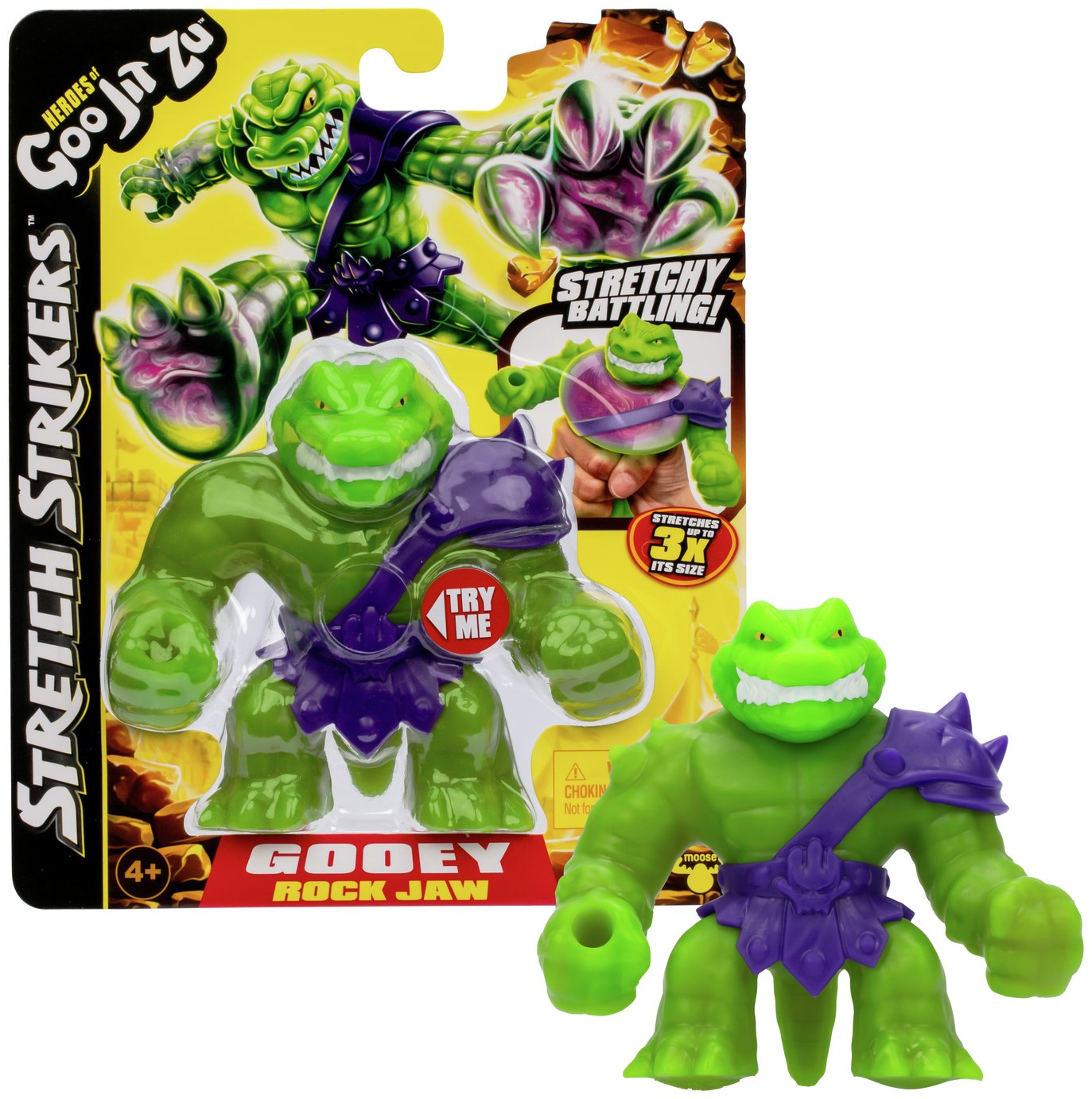Heroes of Goo Jit Zu Stretch Strikers Hero Pack - Rockjaw