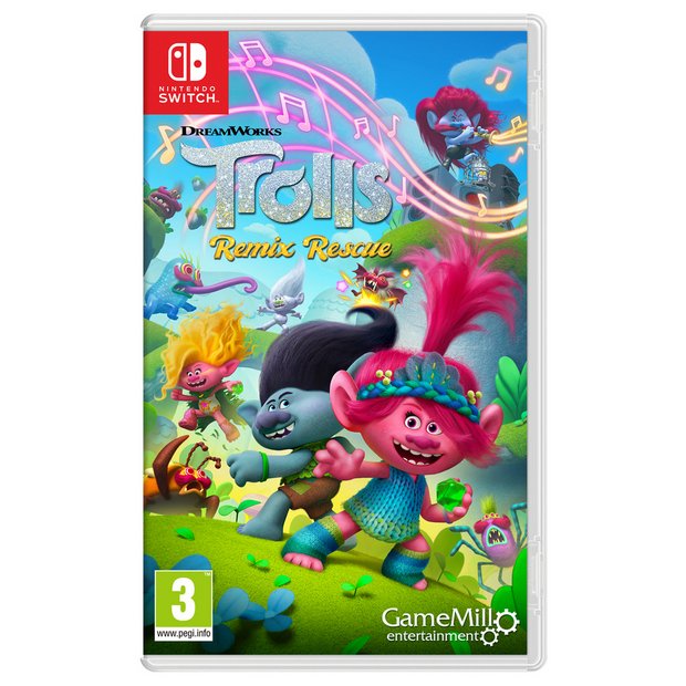 Trolls video shop game nintendo