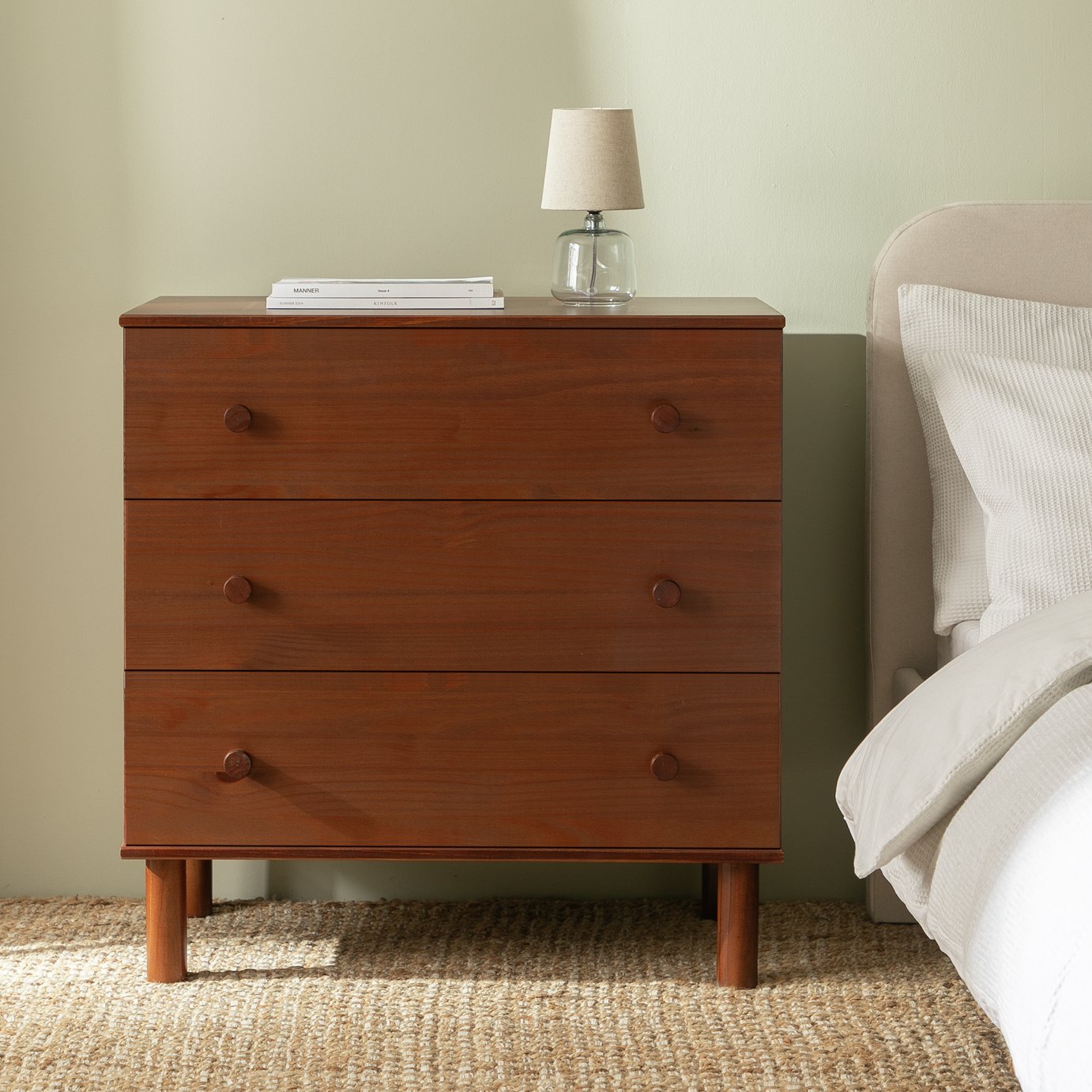 Habitat Akio 3 Drawer Chest