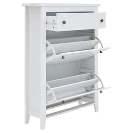 Deluxe Two Tier Shoe Cabinet