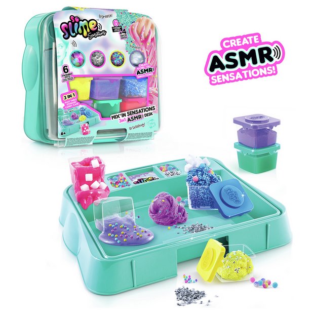 Buy So Slime Sensations Mix in Sensations 3 in 1 ASMR Desk Dough and modelling toys Argos