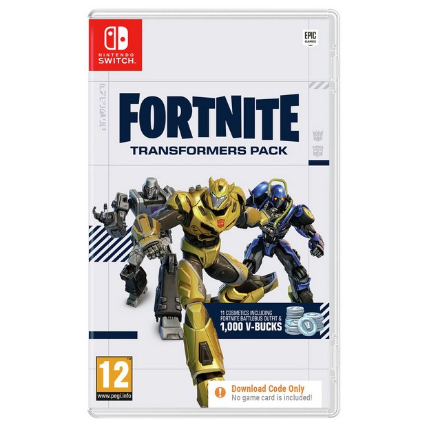 Buy Fortnite Transformers Pack Nintendo Switch Game Nintendo