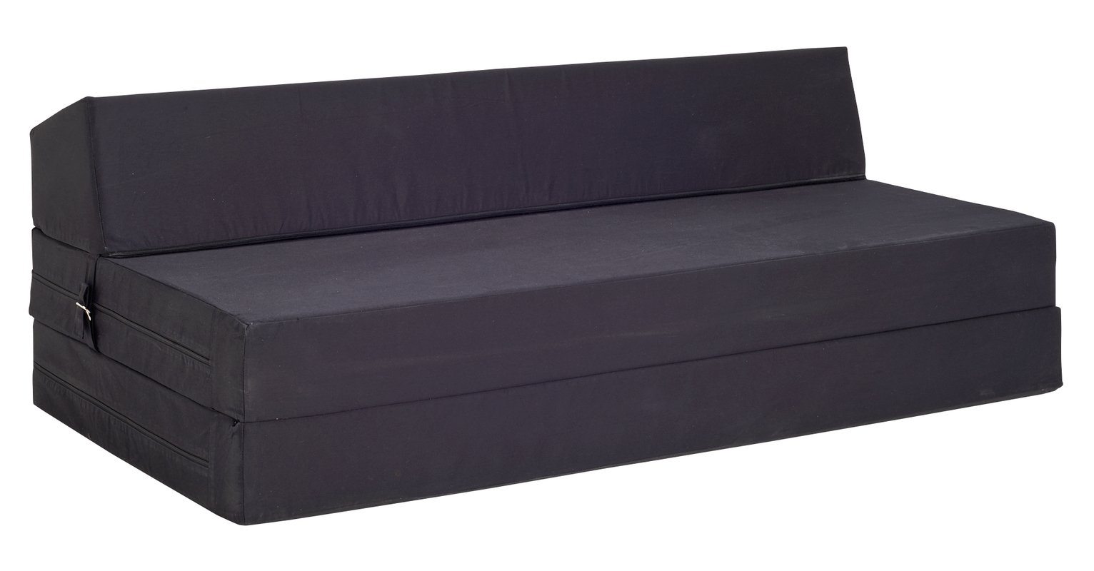 Kaikoo Double Fabric Chairbed - Jet Black