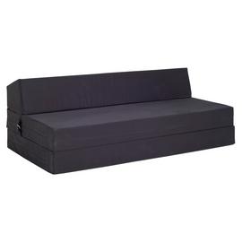 Buy Argos Home Small Double Fabric Chair Bed Jet Black Sofa