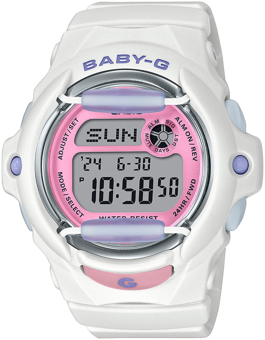 Casio Baby-G White Strap Digital Watch