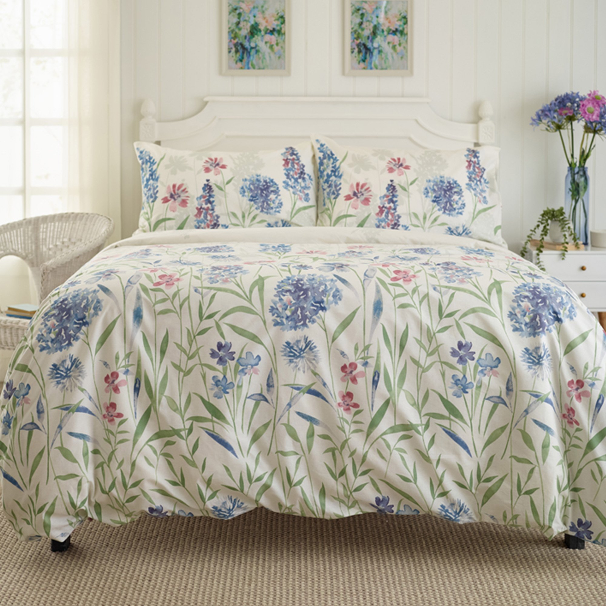 Deyongs Provence Floral Printed Duvet Set - Single
