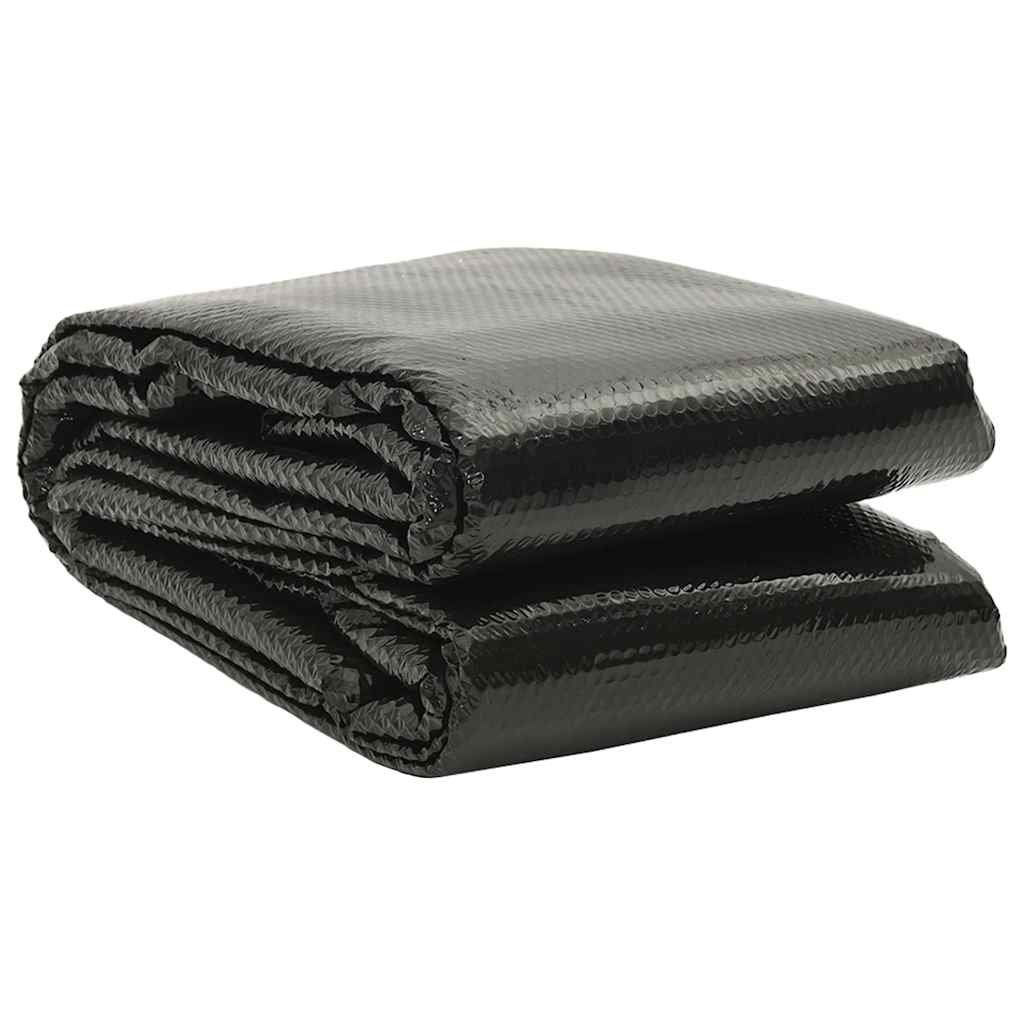 Walplus Polyethylene Pool Cover - Black - 260 x 160 cm