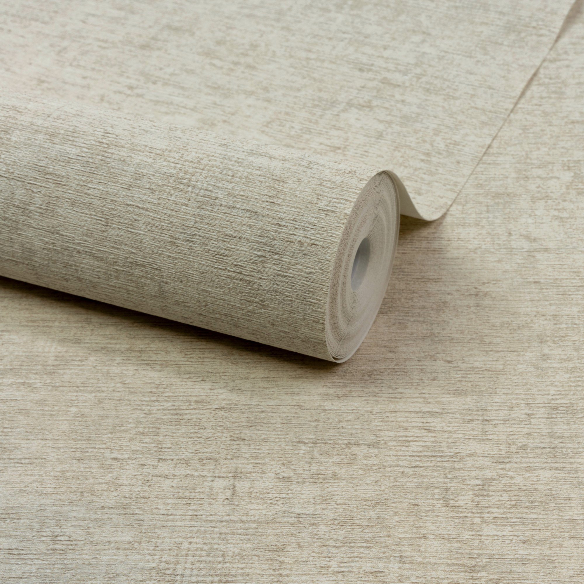 Grandeco Boutique Dakota Natural Texture Embossed Wallpaper - Marl Grey