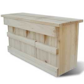 Walplus Solid Wood Sparrow Nesting Box - 44 x 15.5 x 21.5 cm