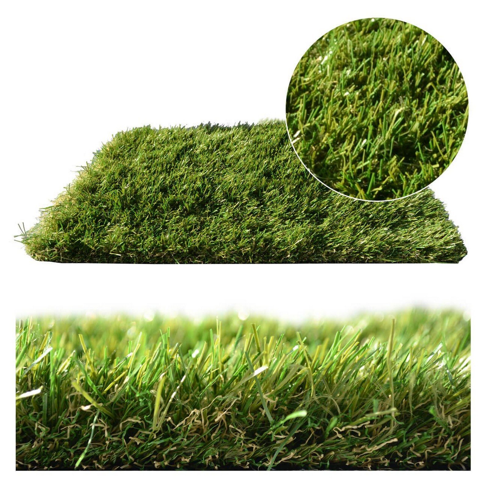 Mega Flooring Velvet 40mm Super Soft Outdoor Premium Artificial Grass - 4m x 7m