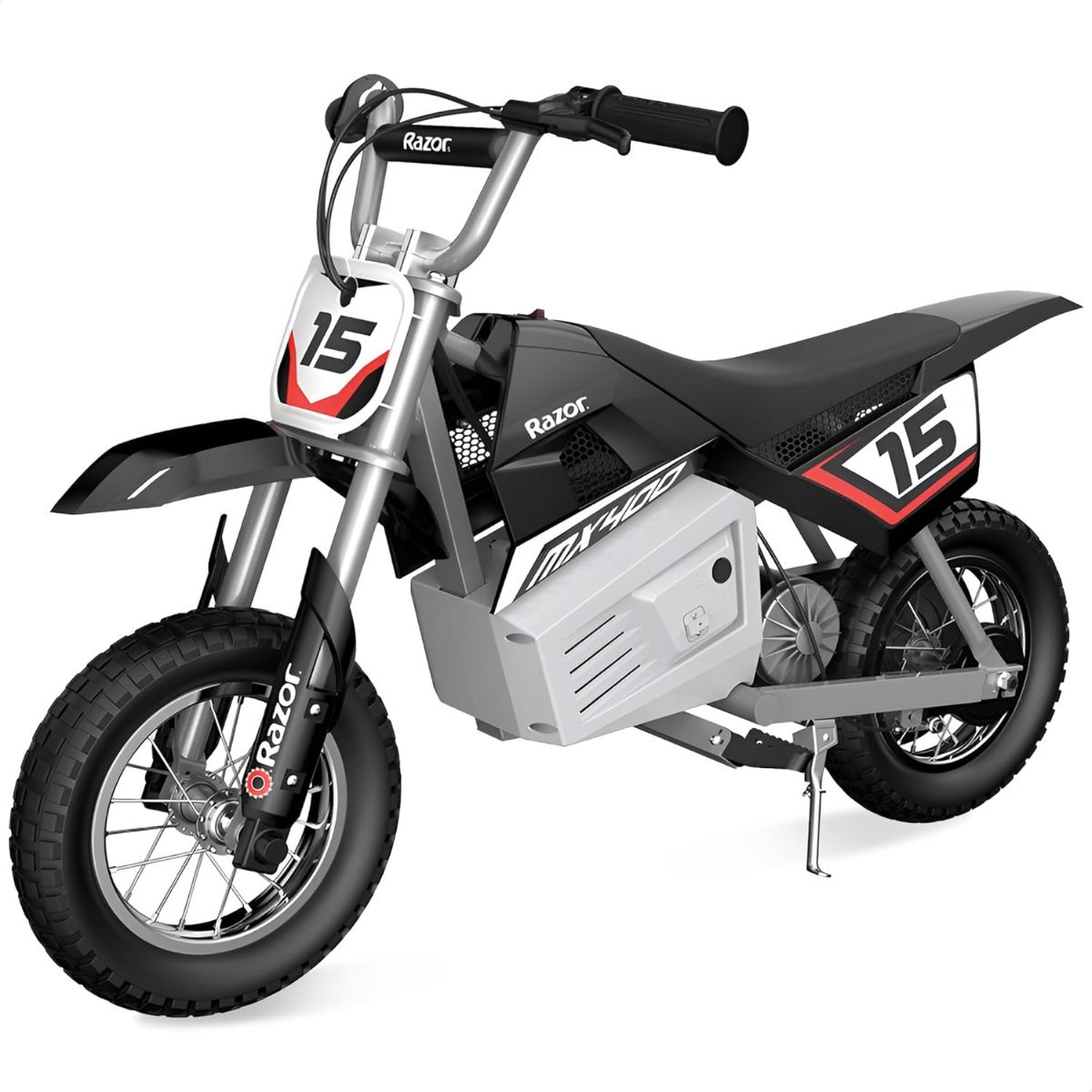 Razor MX400 Dirt Rocket 24V Kids Electric Ride On Bike - Black