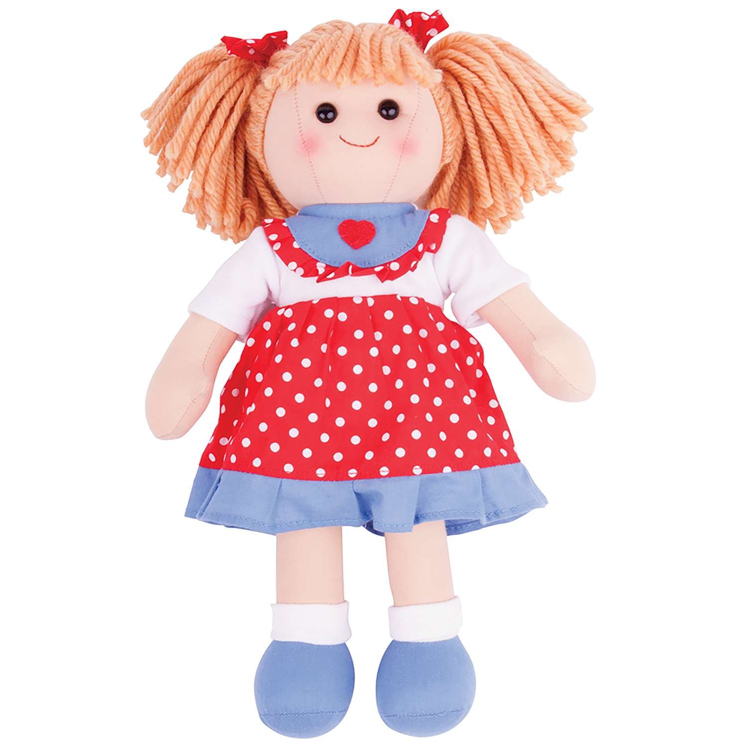 Bigjigs Toys Emily Doll - Medium - Birth +