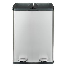 Argos Home 55 Litre 2 Compartment Recycling Bin