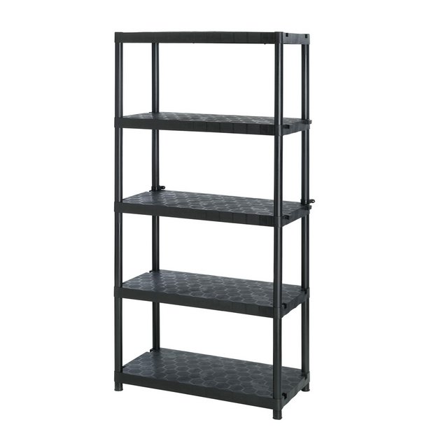 Plastic shelving store units walmart