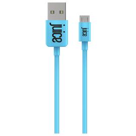 Juice USB to Micro USB 1.5m Charging Cable - Aqua