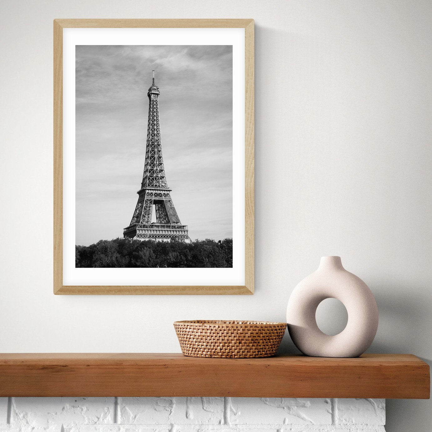 East End Prints Eiffel Tower Art Print