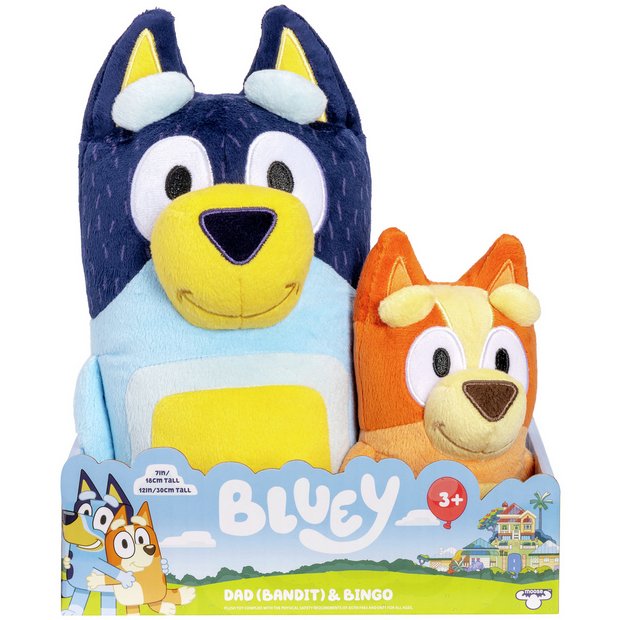 Bluey and Bingo dog plush