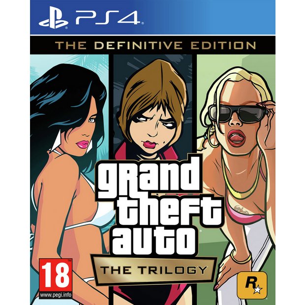 Buy GTA: The Trilogy - The Definitive Edition PS4 Game | PS4 games | Argos