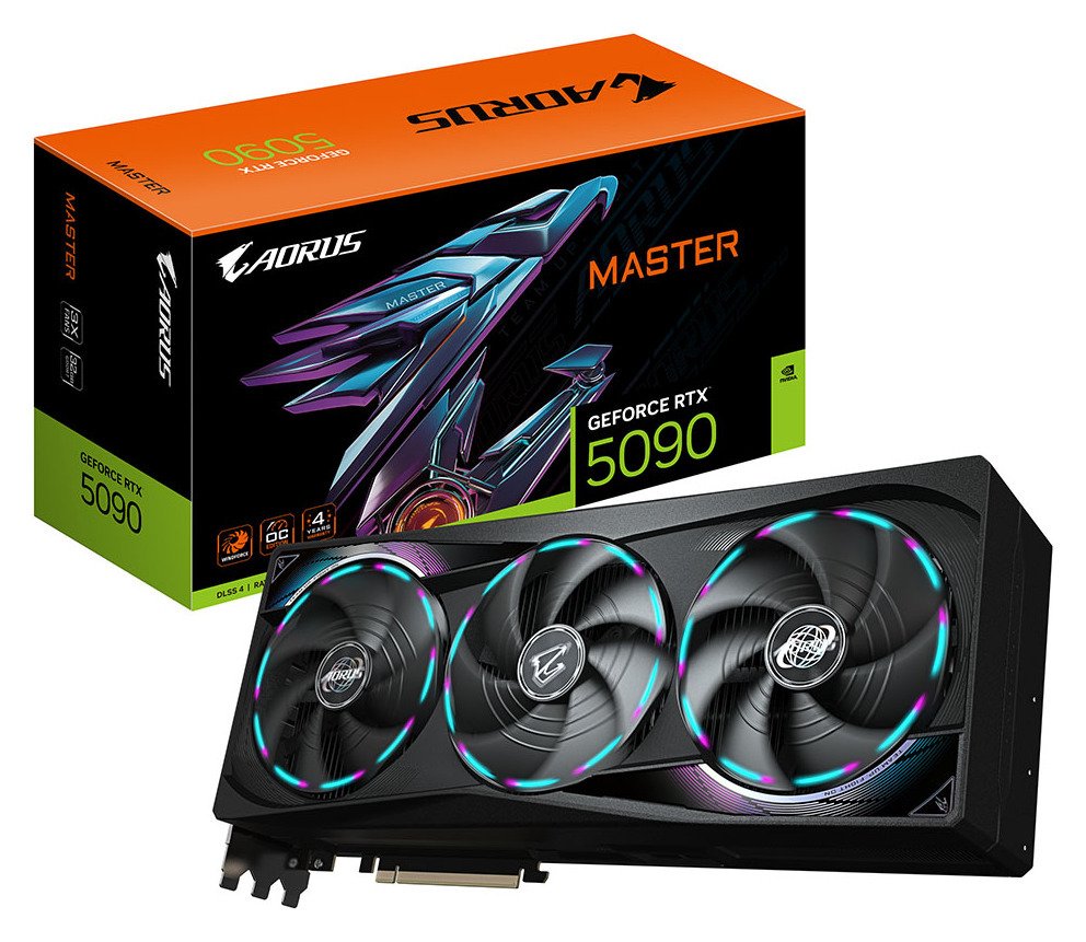 Gigabyte Aorus GeForce RTX 5090 Master 32GB Graphic Card