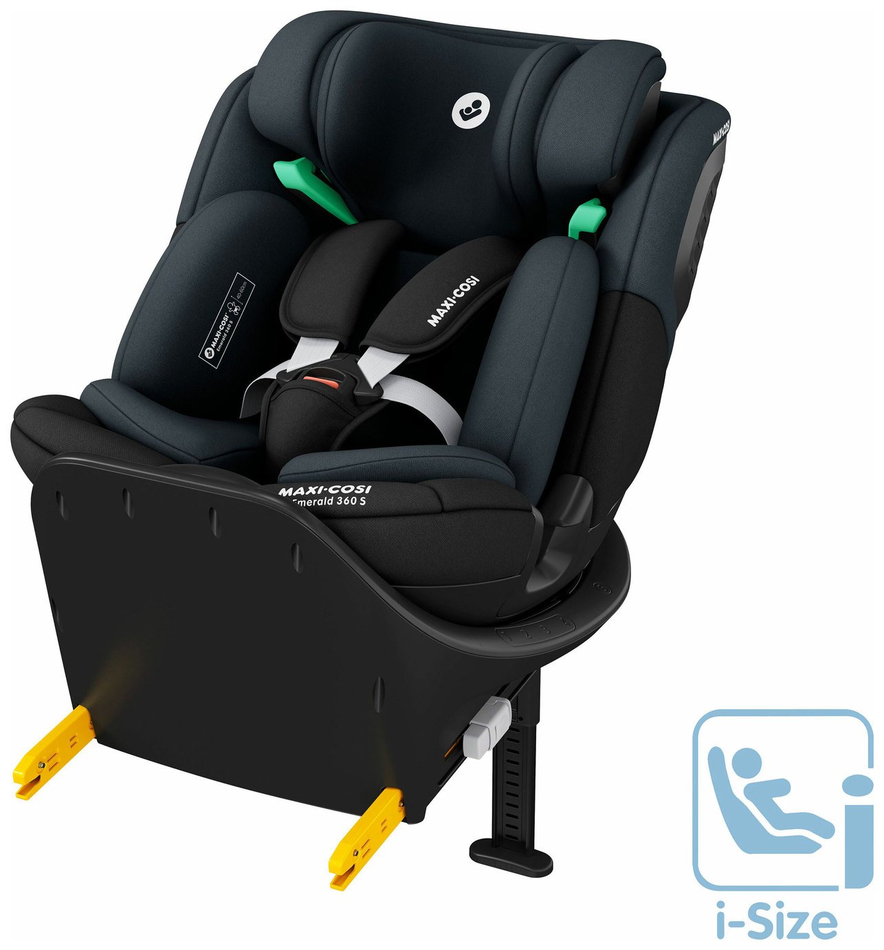 Maxi Cosi Emerald S 360 R129 Car Seat Black