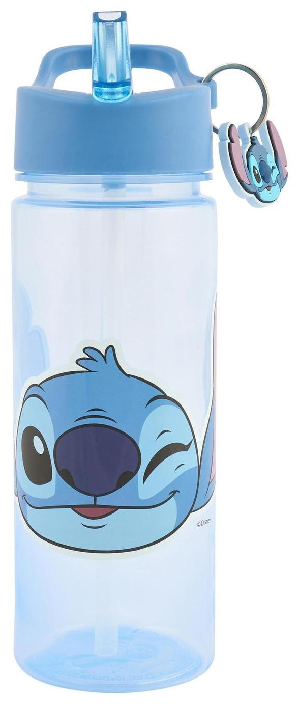 Disney Stitch Blue Sipper Water Bottle - 500ml