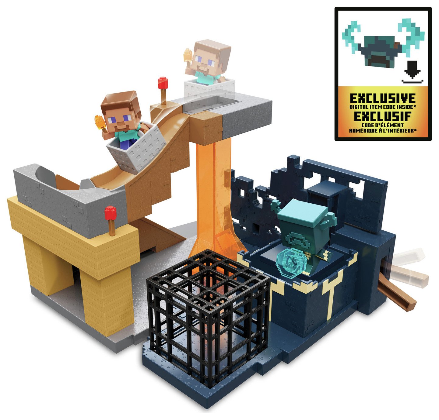 Warden Minecraft Biome Playset The Deep Dark Battle 21246