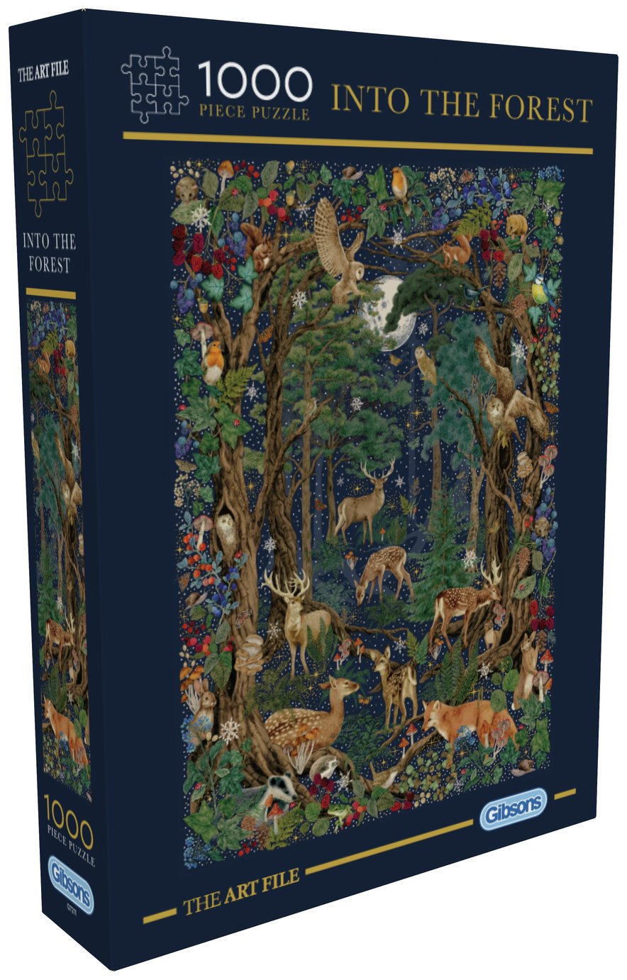 Gibsons The Art File Into The Forest 1000 Piece Puzzle