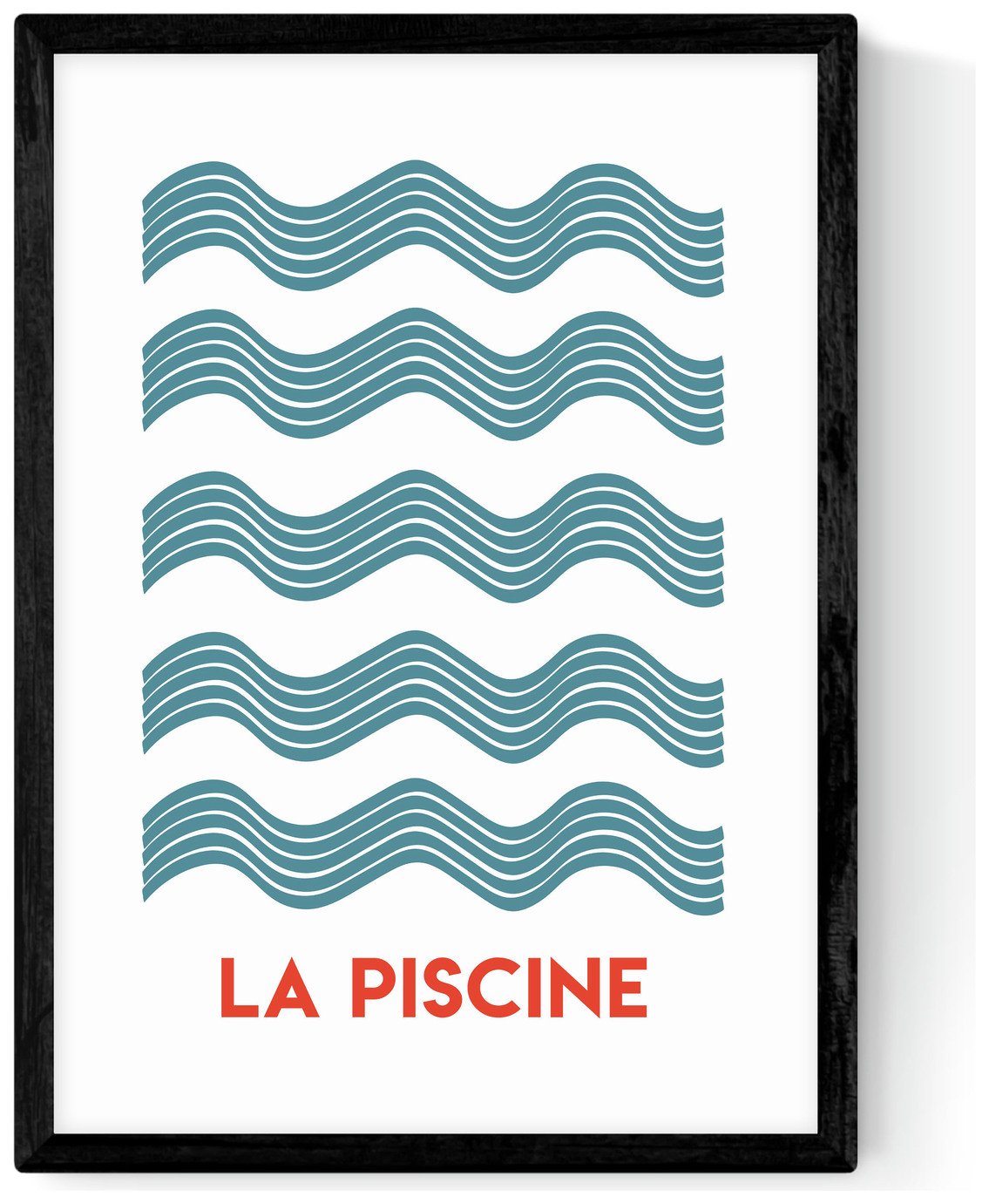 East End Prints La Piscine Art Print