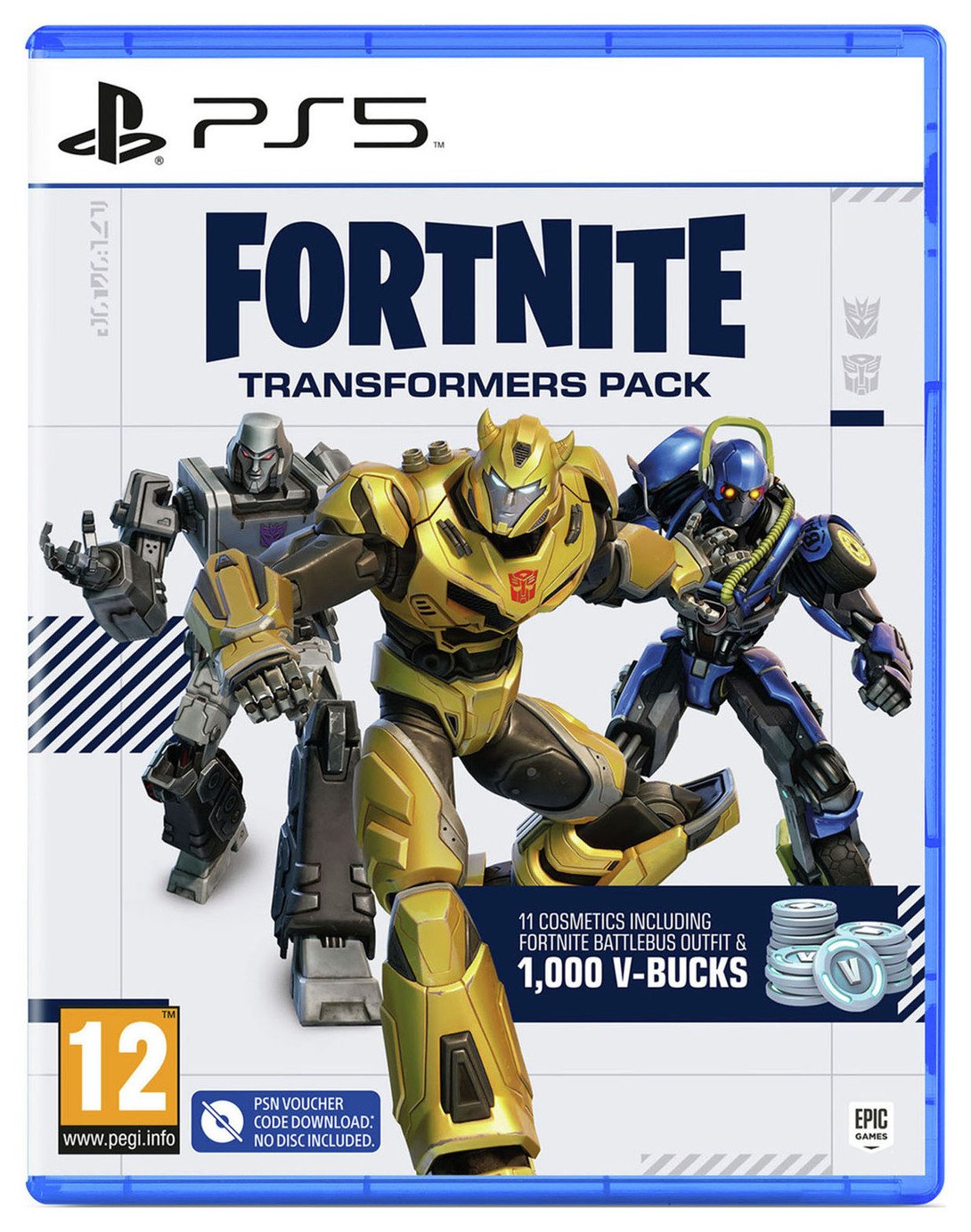 Fortnite Transformers Pack PS5 Game