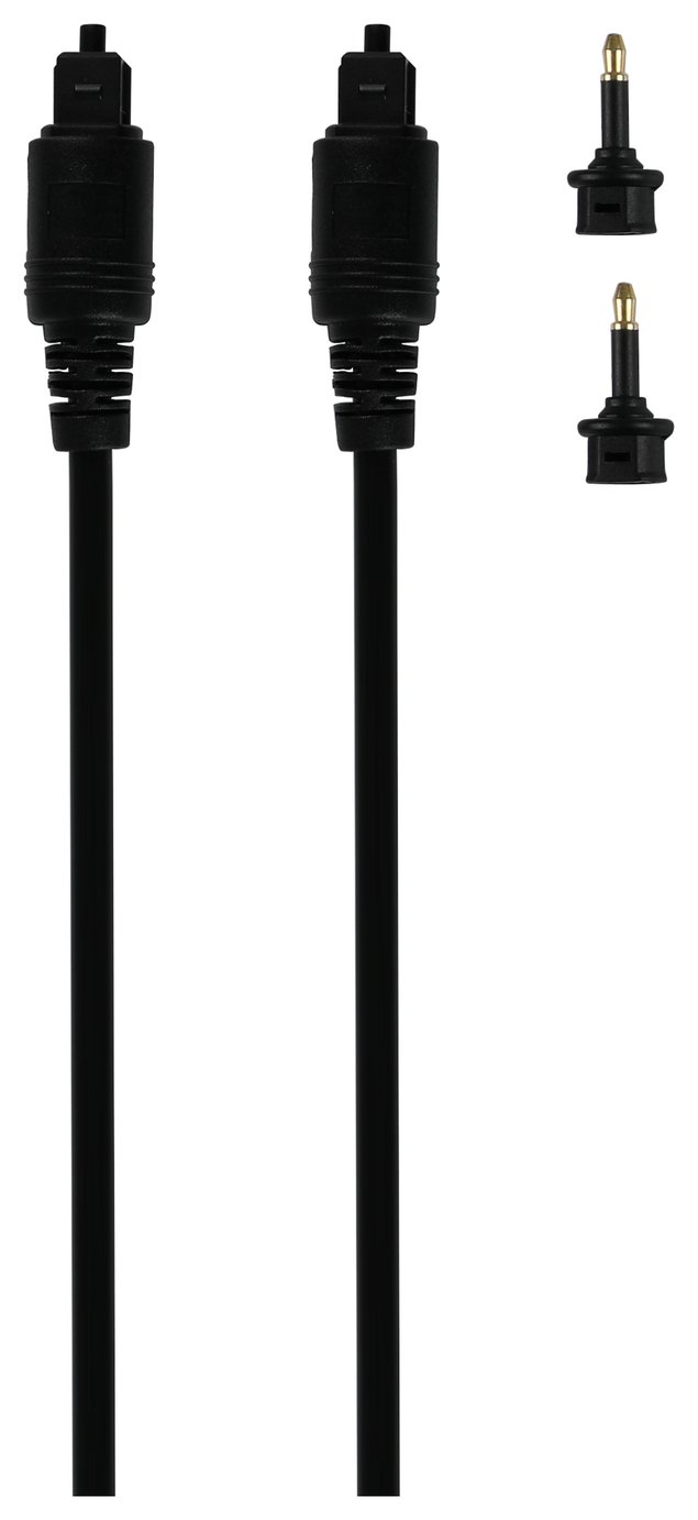2m Audio Optical Cable - Black