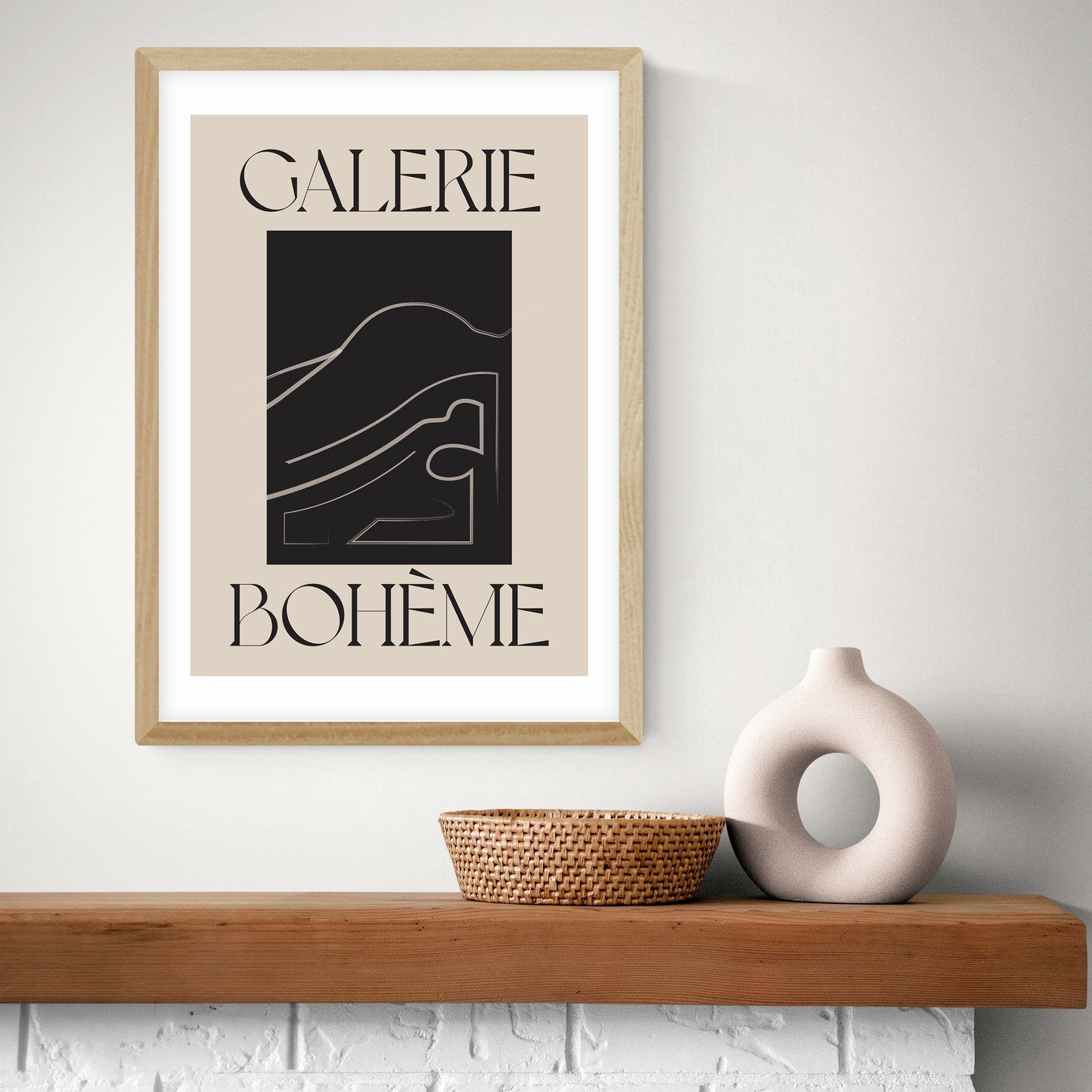 East End Prints La Vie Boheme Art Print 