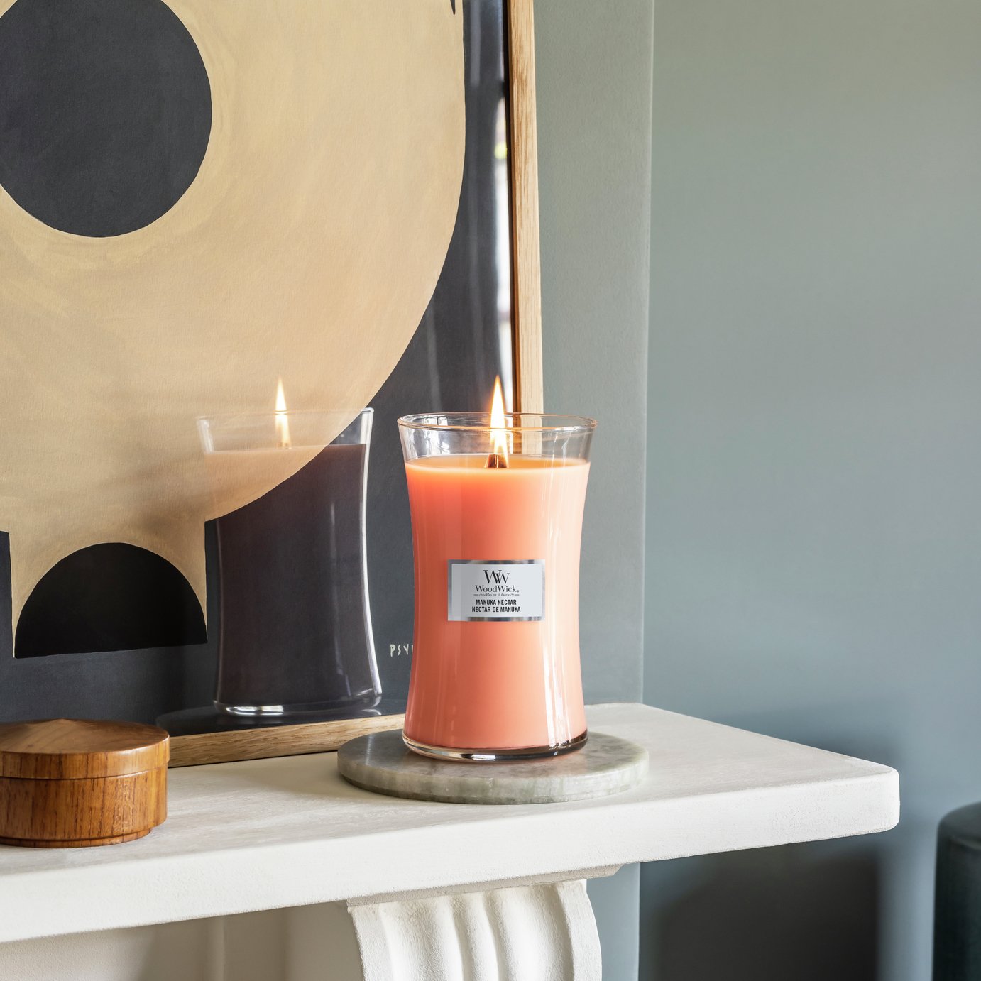 Woodwick Large Candle - Manuka Nectar