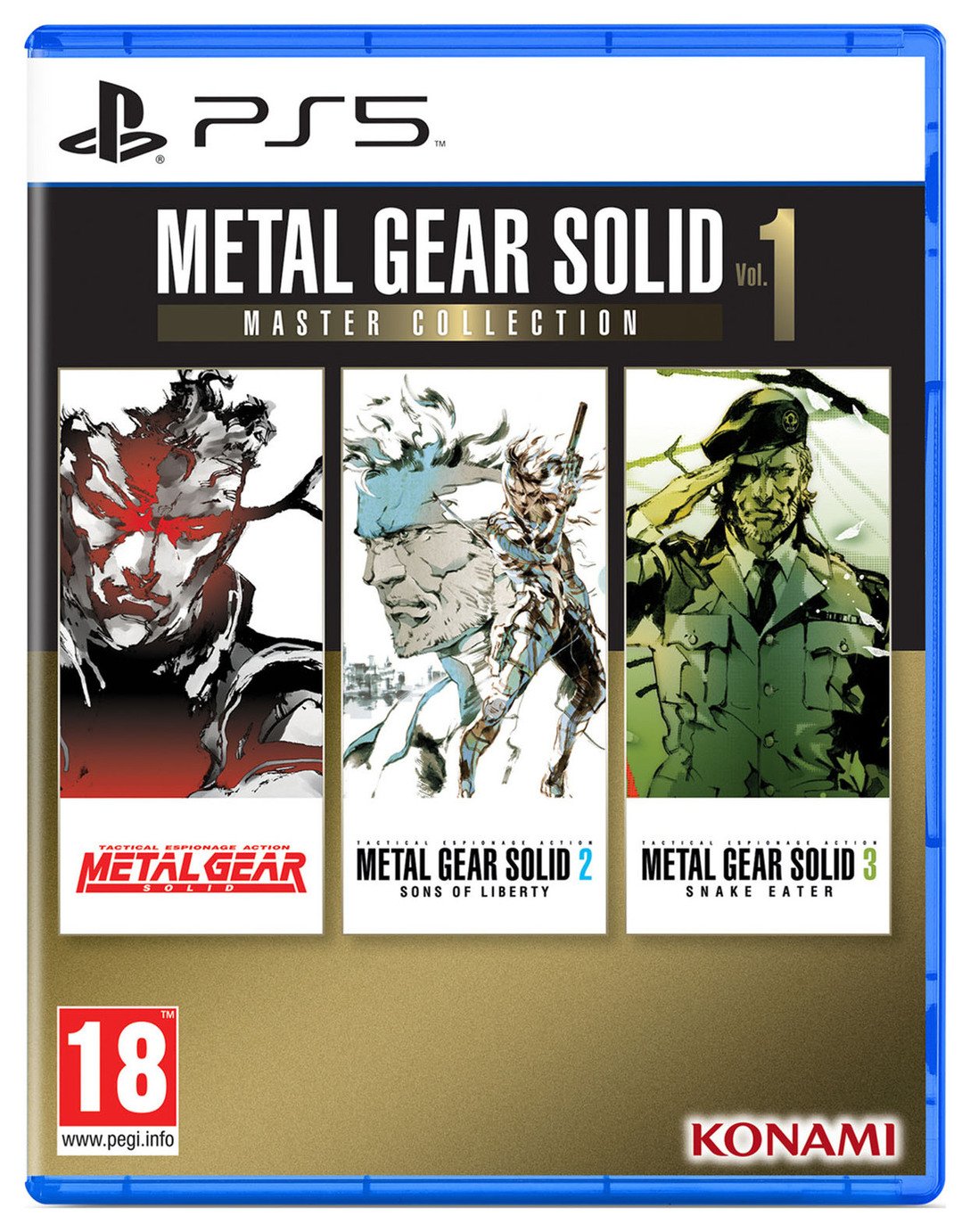 METAL GEAR SOLID: MASTER COLLECTION Vol.1 PS5 Game
