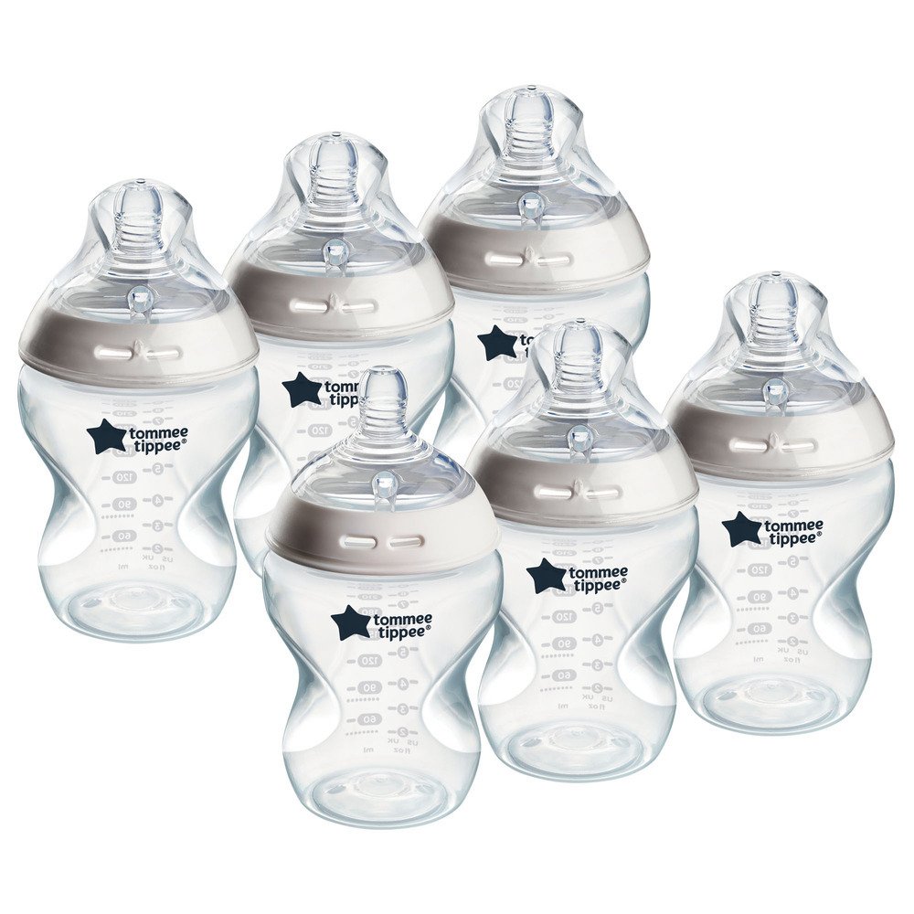 Tommee Tippee Natural Start Anti-Colic Baby Bottle Pack of 6