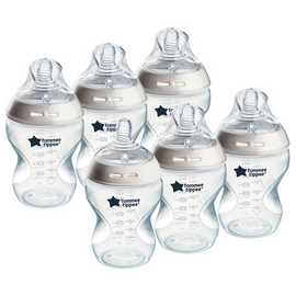 Tommee Tippee Natural Start Anti-Colic Baby Bottle Pack of 6
