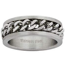 Revere Mens Stainless Steel Chain Ring