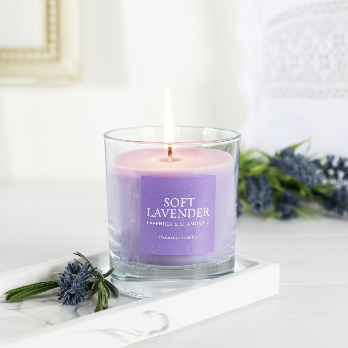 Wax Lyrical Candle - Soft Lavender