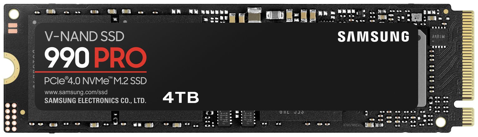 Samsung 990 PRO 4TB PCIe 4.0 NVMe Internal SSD