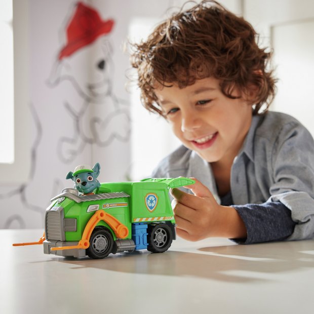 Paw patrol rocky radio control recycling truck online