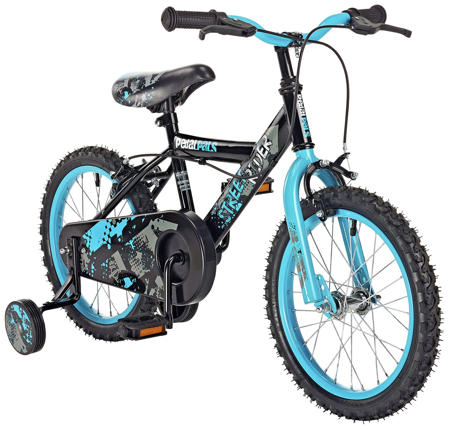 Pedal Pals Street Rider 16 inch Wheel Size Kids Bike - Blue
