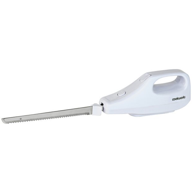 Buy Cookworks Electric Knife - White, Electric knives and food slicers