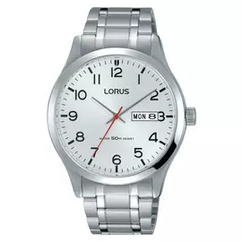 Lorus Men's Silver Stainless Steel Bracelet Watch