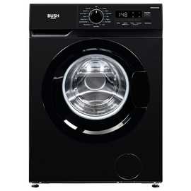 Bush WMSAA814EB 8KG 1400 Spin Washing Machine - Black