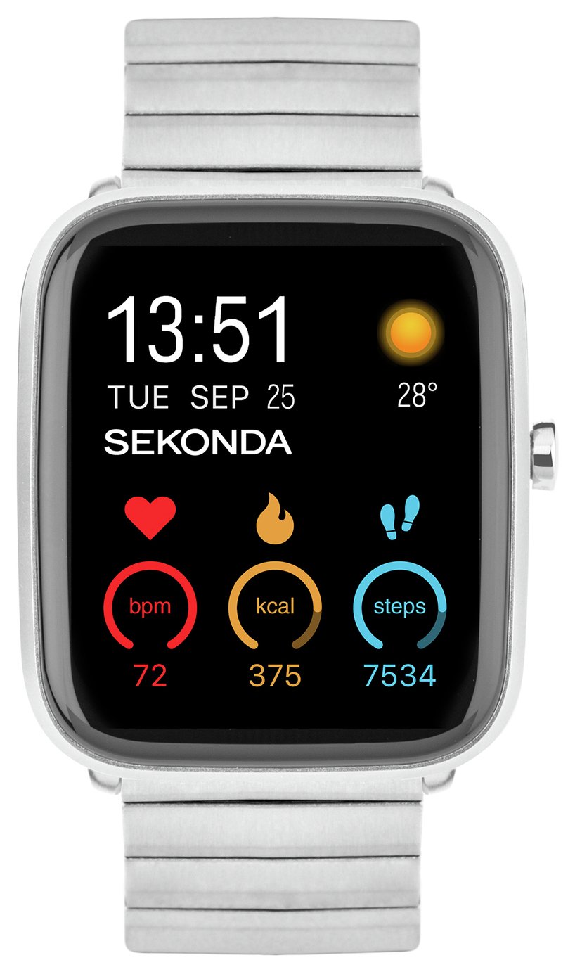 Sekonda Motion Plus Silver Coloured Bracelet Smart Watch