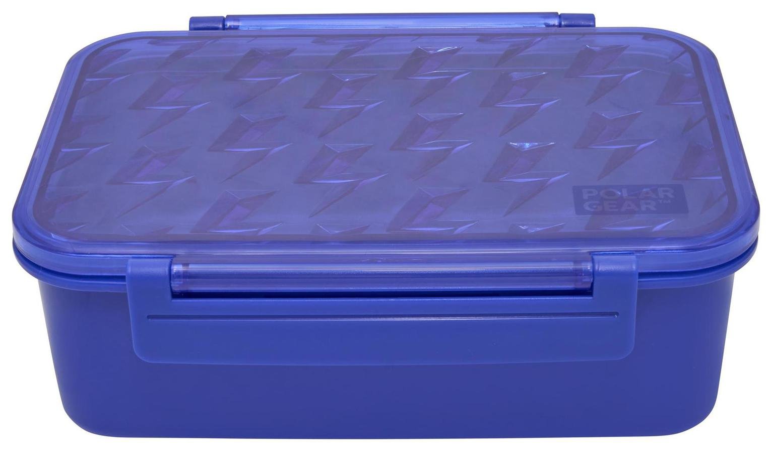 Polar Gear Lightning Bolt Embossed Lunch Box