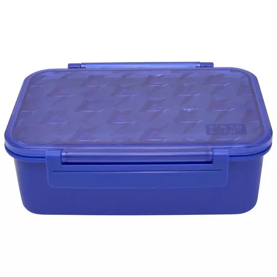 Polar Gear Lightning Bolt Embossed Lunch Box