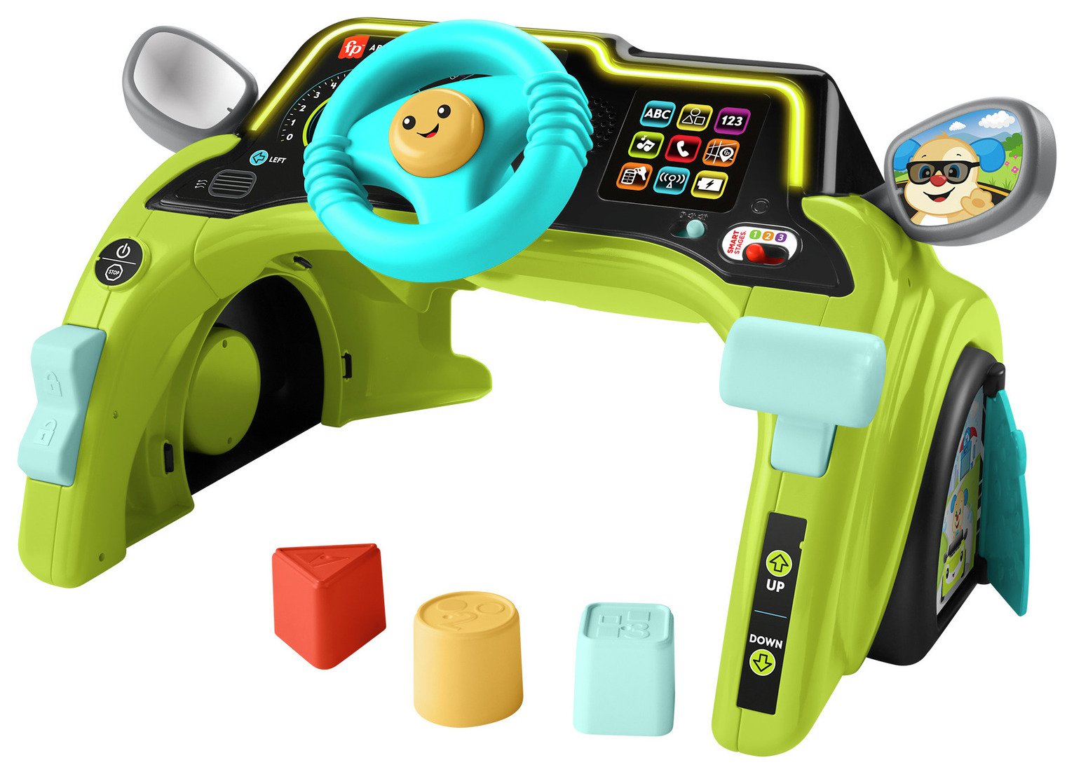 Fisher-Price Laugh & Learn Sit & Steer Driver Activity Toy