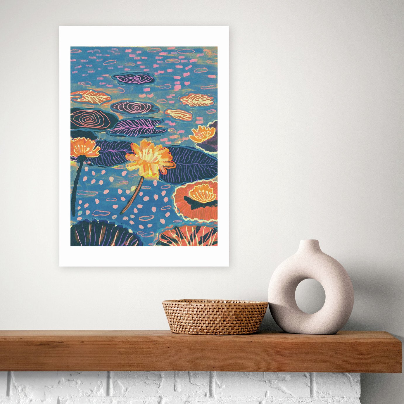 East End Prints Magic Pond Art Print