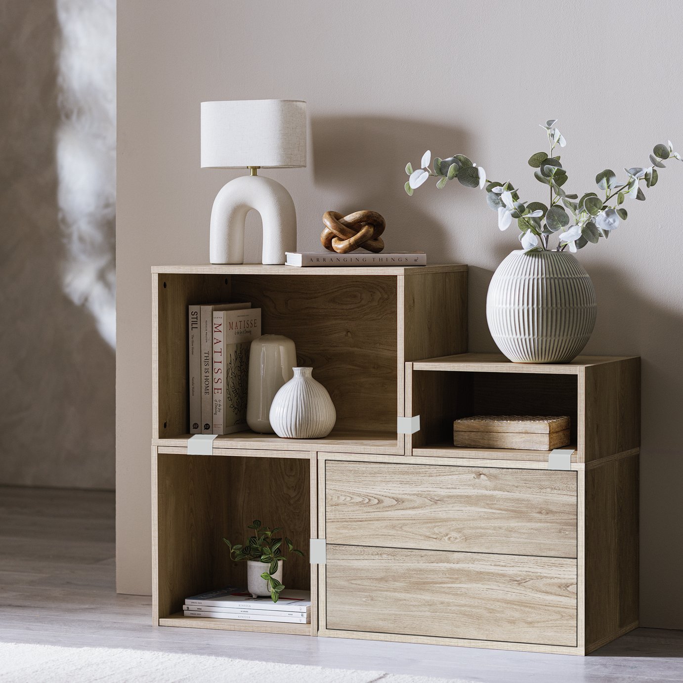 Habitat Rubrics Modular Small Bookcase 