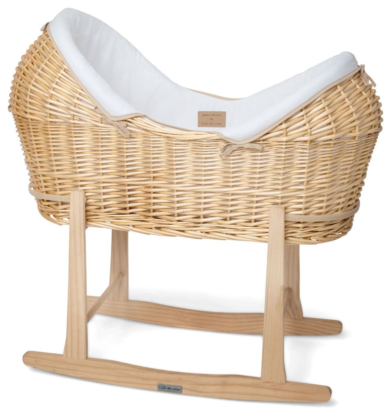 Cot Gliding Moses Basket Moses Basket Stand Target Clair De Lune - Main Image